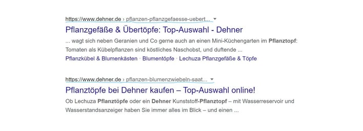 Breadcrumbs_example_DE_dehner_SERPs