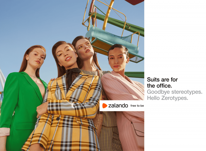 Spring-Unisex Marketingkampagne von Zalando.