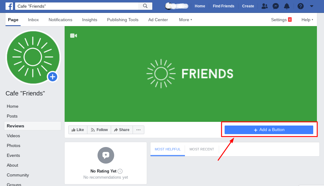 creating a facebook business account step 7