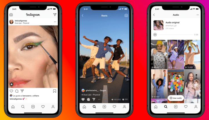 Screenshot: Instagram Reels