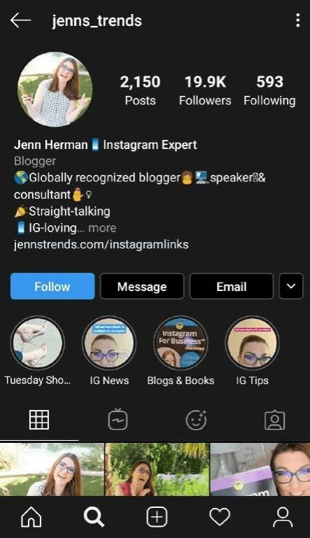 creating an Instagram business account step 3