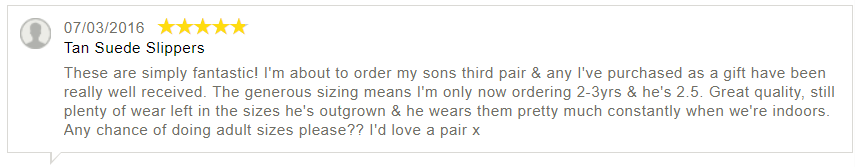 example of detailed product review