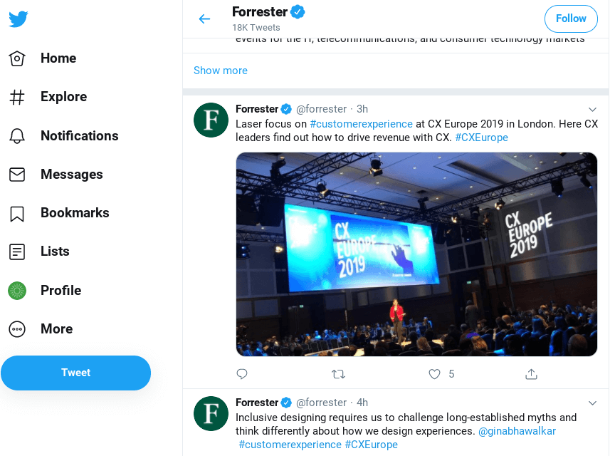 creating a twitter business account step 7