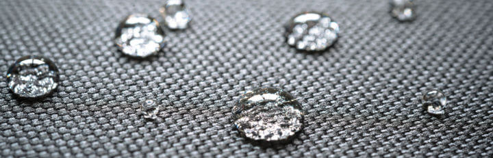 Druppels in close-up